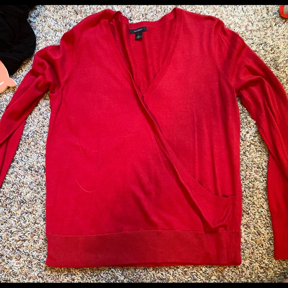 Faux Wrap Sweater - Nordstrom